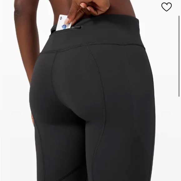 lululemon athletica Pants - Lululemon pace rival crop 22" black full on luxtreme